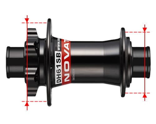 разный диаметр втулки велосипеда