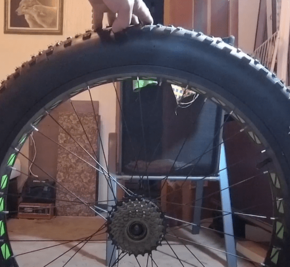 Мотор Bafang для фэтбайка установка